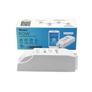 Sonoff Pow WiFi slēdzis ar viedu enerģijas patēriņa mērīšanu un attālinātu vadību
