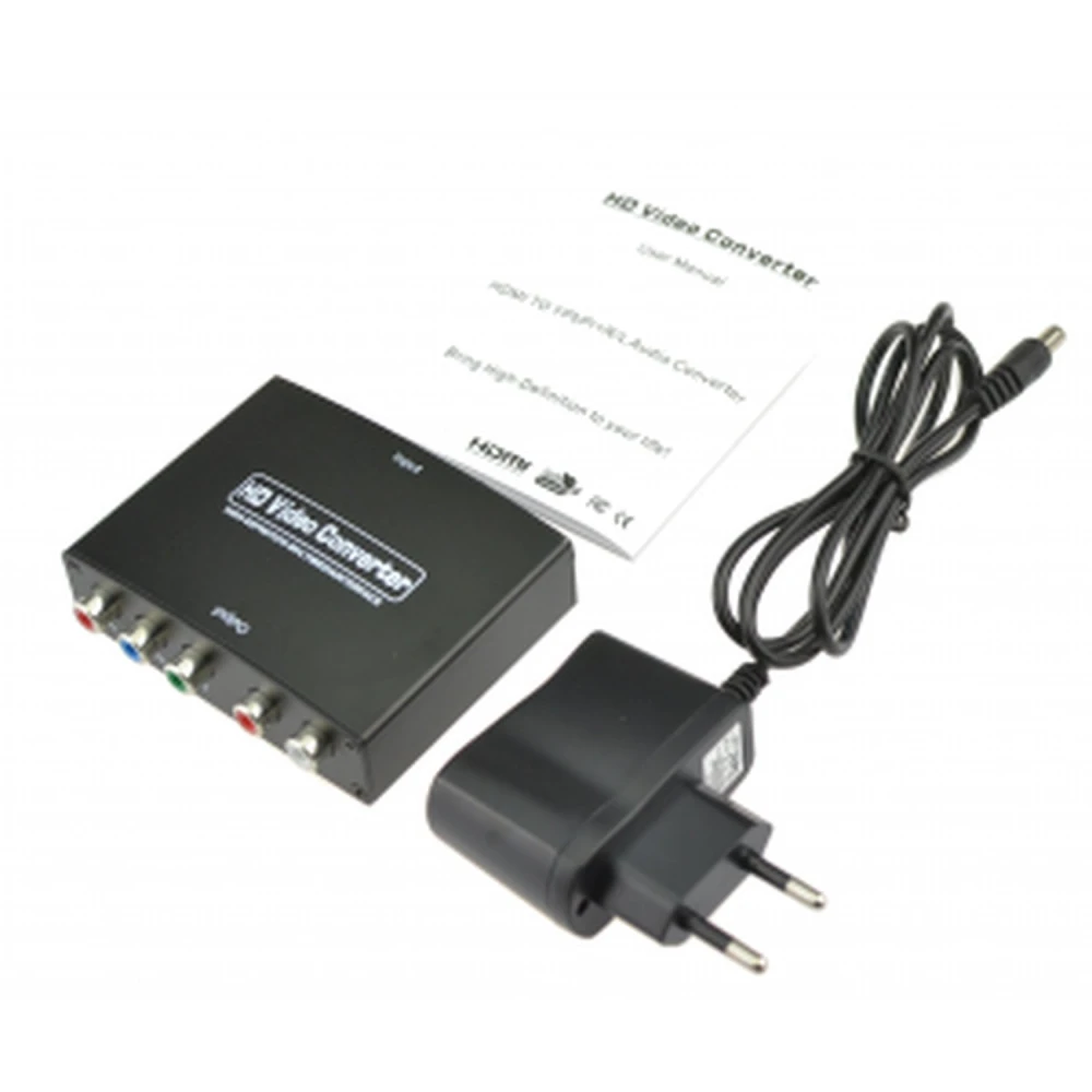HDMI uz YPbPr komponentu pārveidotājs ar stereo audio satkit