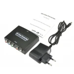 HDMI uz YPbPr komponentu pārveidotājs ar stereo audio satkit