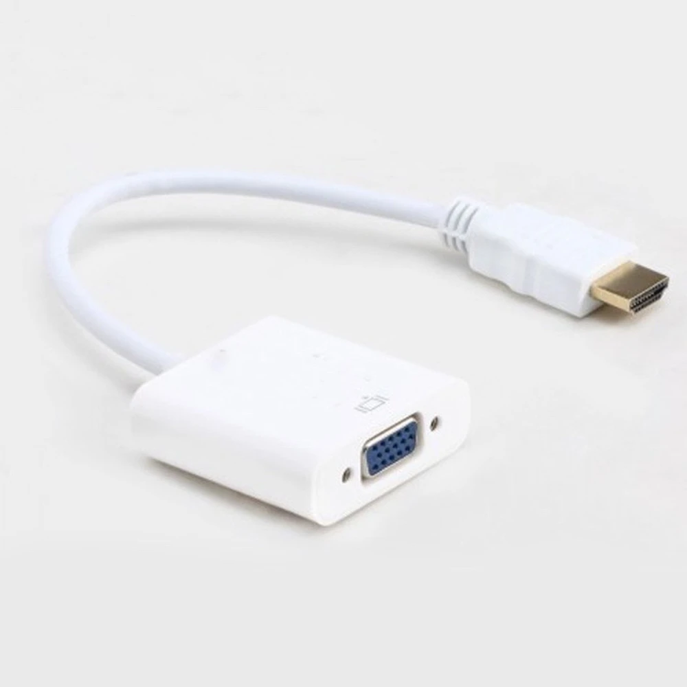 HDMI uz VGA pārveidotājs Full HD video bez ārējas barošanas