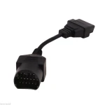 Mazda 17 pin uz OBDII 16 pin adapteris auto diagnostikai