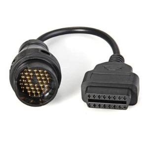 Mercedes Benz 38 pin uz OBD2 16 pin adapteris auto diagnostikai
