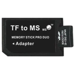 MicroSD uz Memory Stick Pro Duo saderīgs ar PSP adapteris