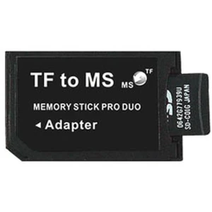 MicroSD uz Memory Stick Pro Duo saderīgs ar PSP adapteris