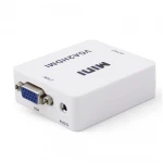 VGA uz HDMI pārveidotājs ar audio ērtai PC savienošanai ar TV