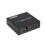 HDMI sadalītājs 1x2 Full HD ar 1 ieeju un 2 izejām, saderīgs ar 1080p HDTV un 3D