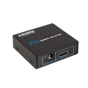 HDMI sadalītājs 1x2 Full HD ar 1 ieeju un 2 izejām, saderīgs ar 1080p HDTV un 3D