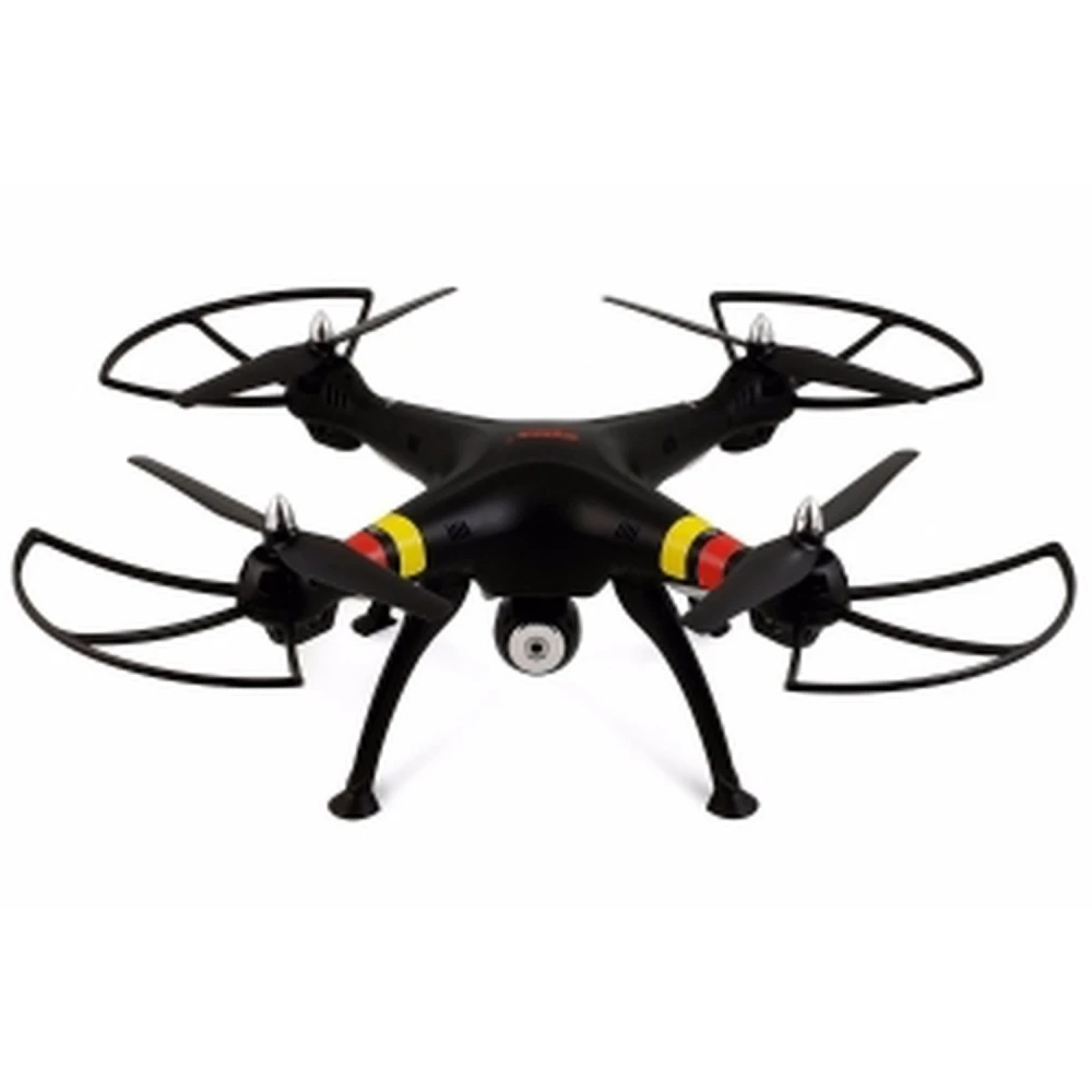 Syma X8W drons ar HD kameru un Wi‑Fi - Quadcopter Black 2.4GHz 4CH 6Axis Gyro