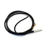 DS18B20 digitālais ūdensizturīgais temperatūras sensors Raspberry Pi un Arduino