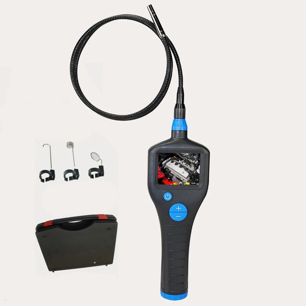 Endoscopio de inspección con cámara de 8,2 mm y luces LED ajustables