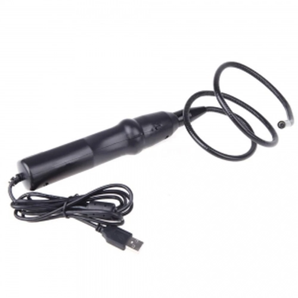 Elastīgs 7mm 1 m inspekcijas endoskops ar LED gaismu