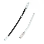 Manuālā smērvielas pistole 600ml ar smērvielas sūkni un augstspiediena šļūteni