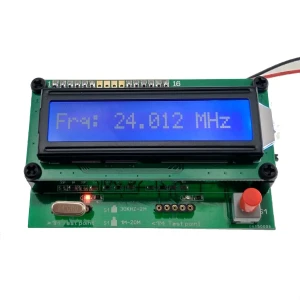 Ierīce kvarca kristālu (30 kHz līdz 20 MHz) pārbaudei un mērīšanai