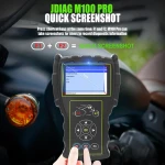JDiag M100 Pro motociklu diagnostikas skeneris OBD remontam