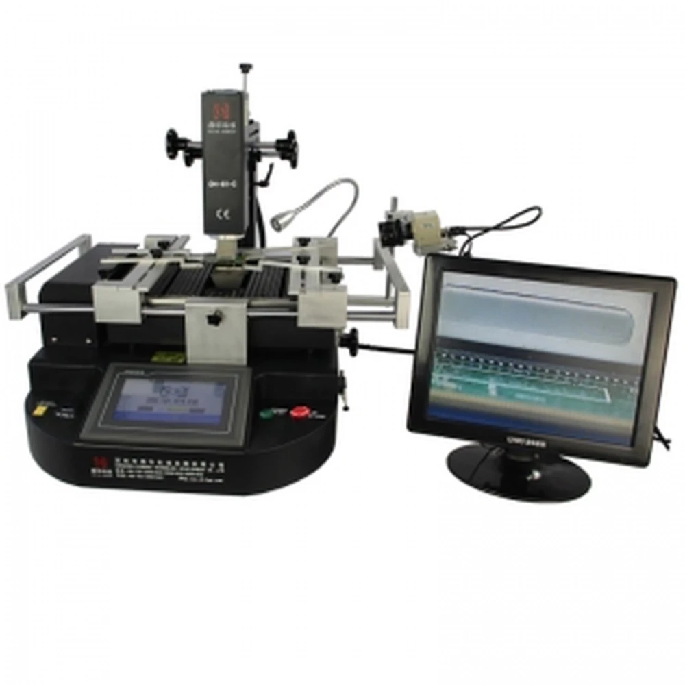 Dinghua DH-B1-C reballing stacija ar skārienvadību un trim neatkarīgiem sildītājiem