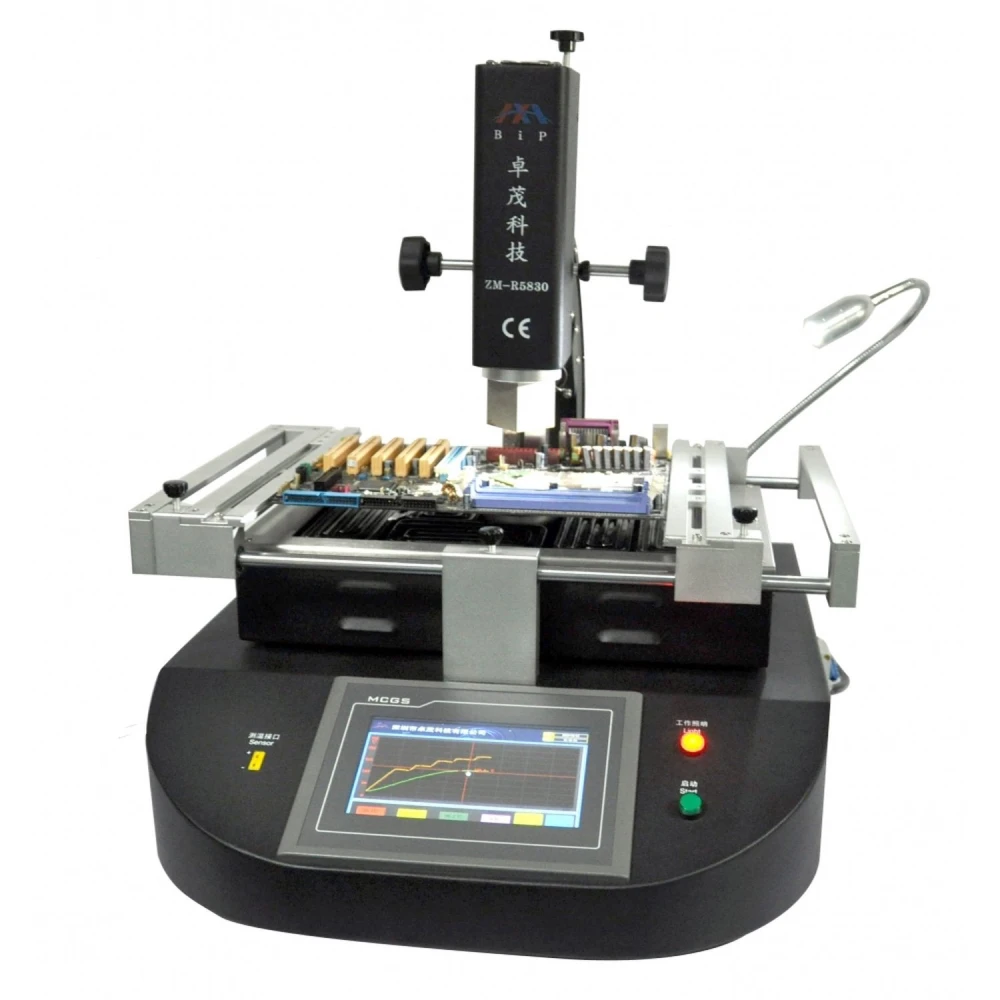 Zhuomao ZM-R5830 reballing stacija: precizitāte un tehnoloģijas