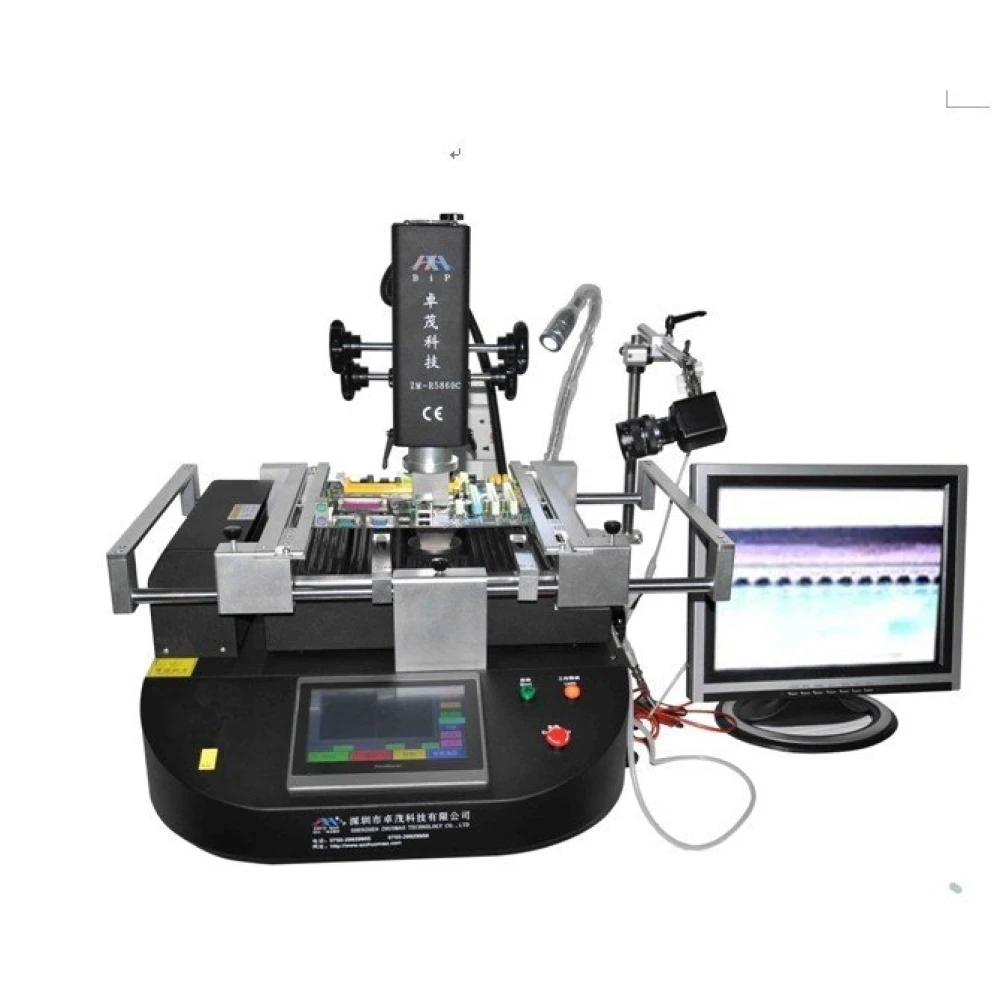 Zhuomao ZM-R5860C reballing stacija: precizitāte BGA darbam