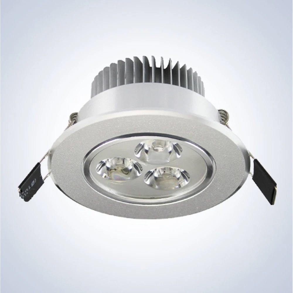 LED downlight spuldze 3W 6500K spilgtai un efektīvai apgaismošanai