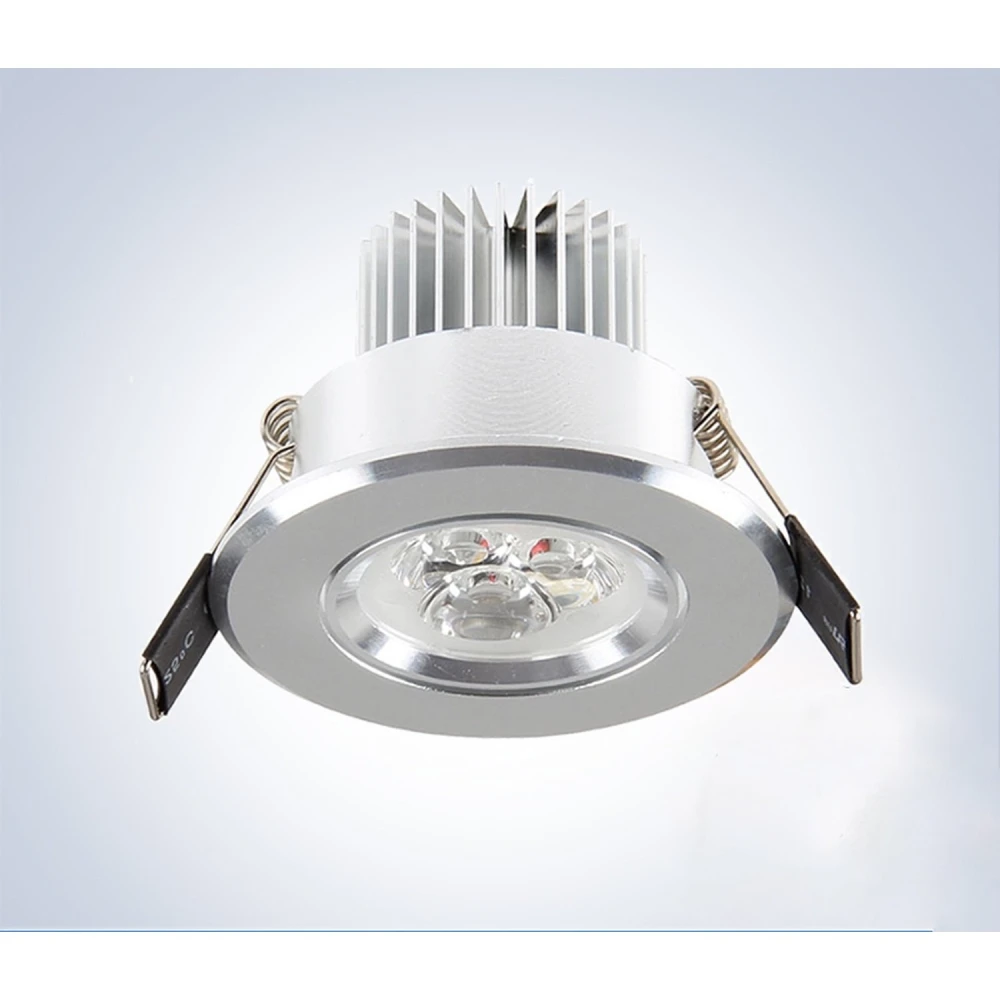 LED downlight lampa 7W 6500K spilgta gaisma efektīvam apgaismojumam