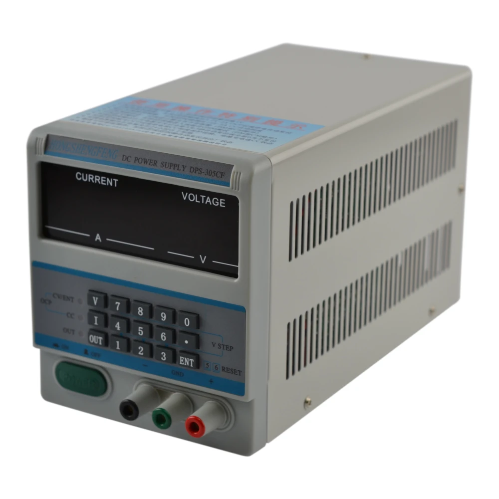 Programmējams barošanas bloks DPS-305CF ar digitālo displeju laboratorijai un ražošanai