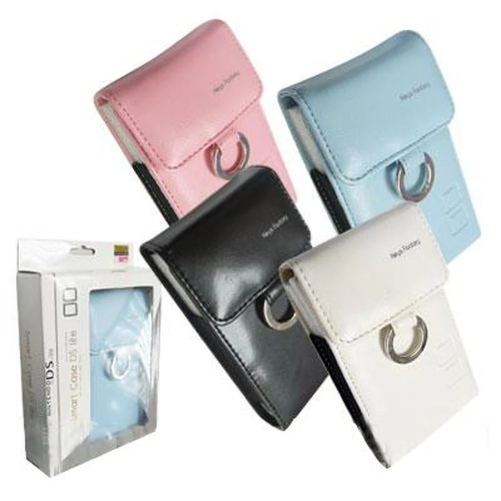 NDS Lite ādas maciņš tumši zilā krāsā - Smart Case DS Lite