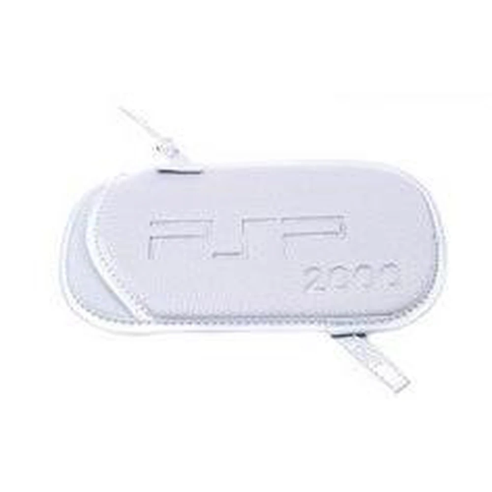 Balts PSP Slim maciņš ar siksniņu PSP 2000 un PSP 3000