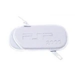 Balts PSP Slim maciņš ar siksniņu PSP 2000 un PSP 3000