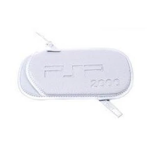 Balts PSP Slim maciņš ar siksniņu PSP 2000 un PSP 3000