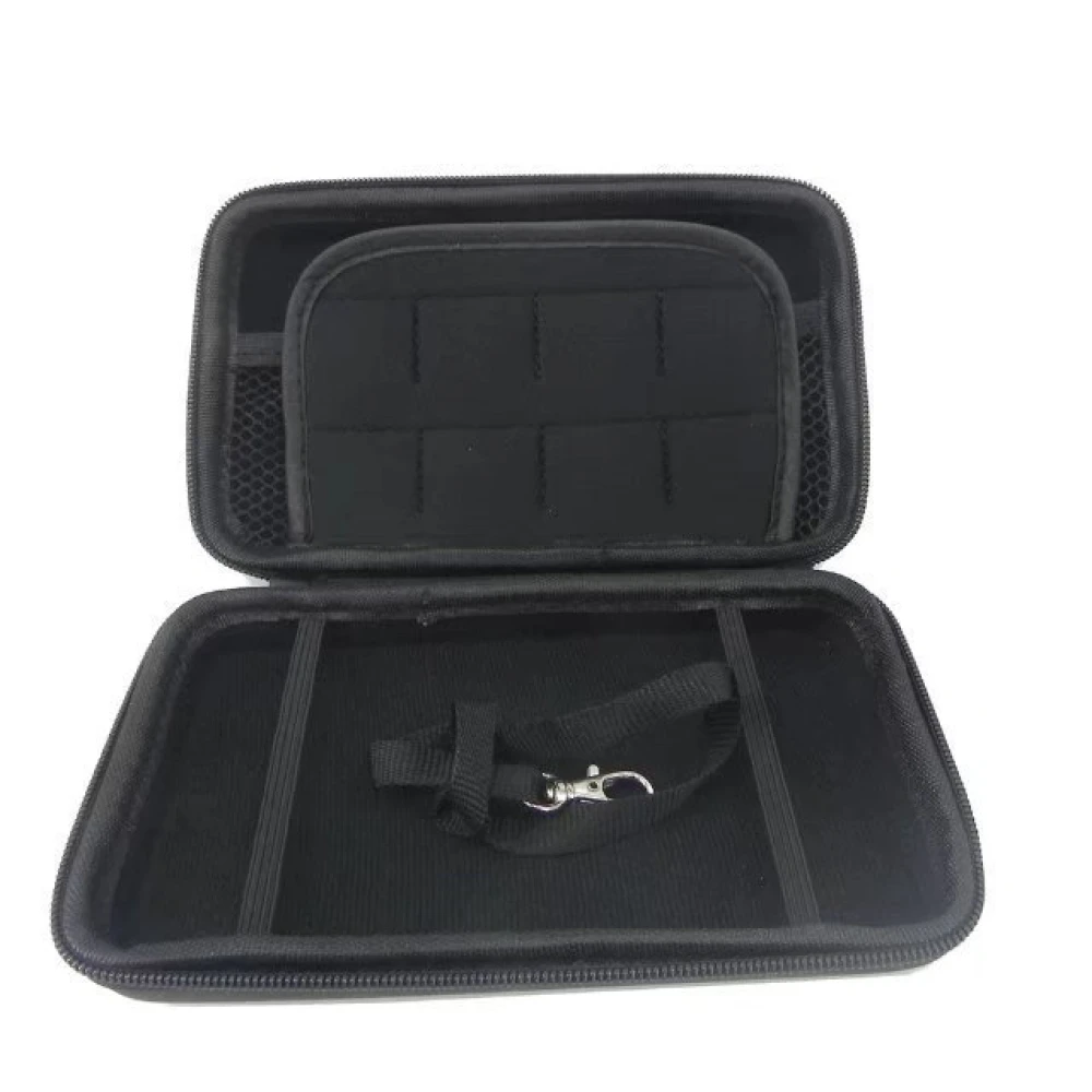 Funda de transporte Nintendo 2DS XL con espacio para accesorios y tarjetas