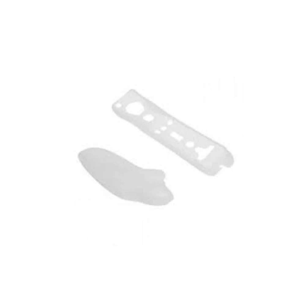 Balts silikona Wii pults apvalks Nintendo Wii pultīm