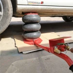 Pneimatiskais domkrats 3 tonnas ar trīskāršu gaisa spilvenu automašīnām