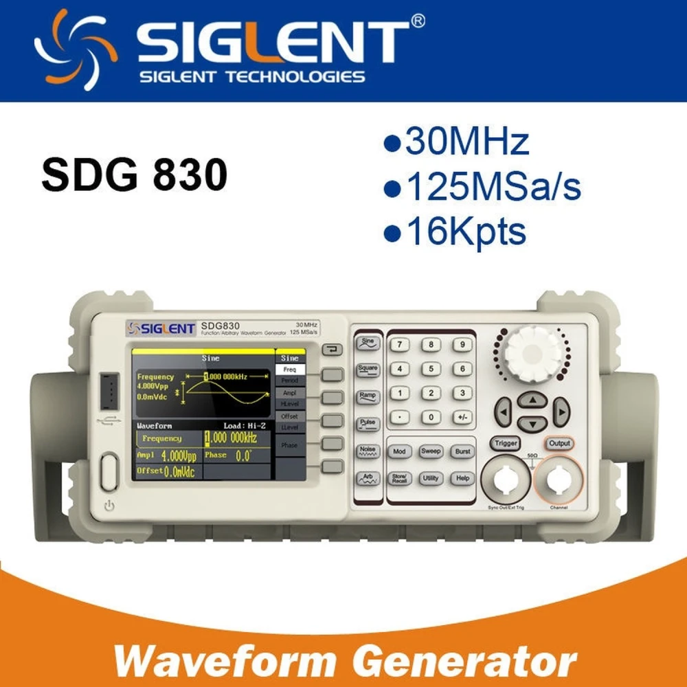 Siglent SDG830 30MHz funkciju ģenerators elektronikai