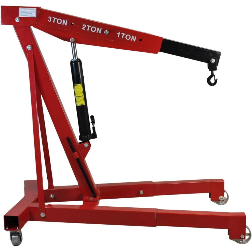 Grúa hidráulica para garajes profesionales con capacidad de 3 toneladas