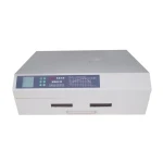 Detalle del interior del horno de soldadura infrarroja INSA M962D