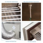 INSA M962D infrasarkano staru reflow krāsns ar automātisku vadību