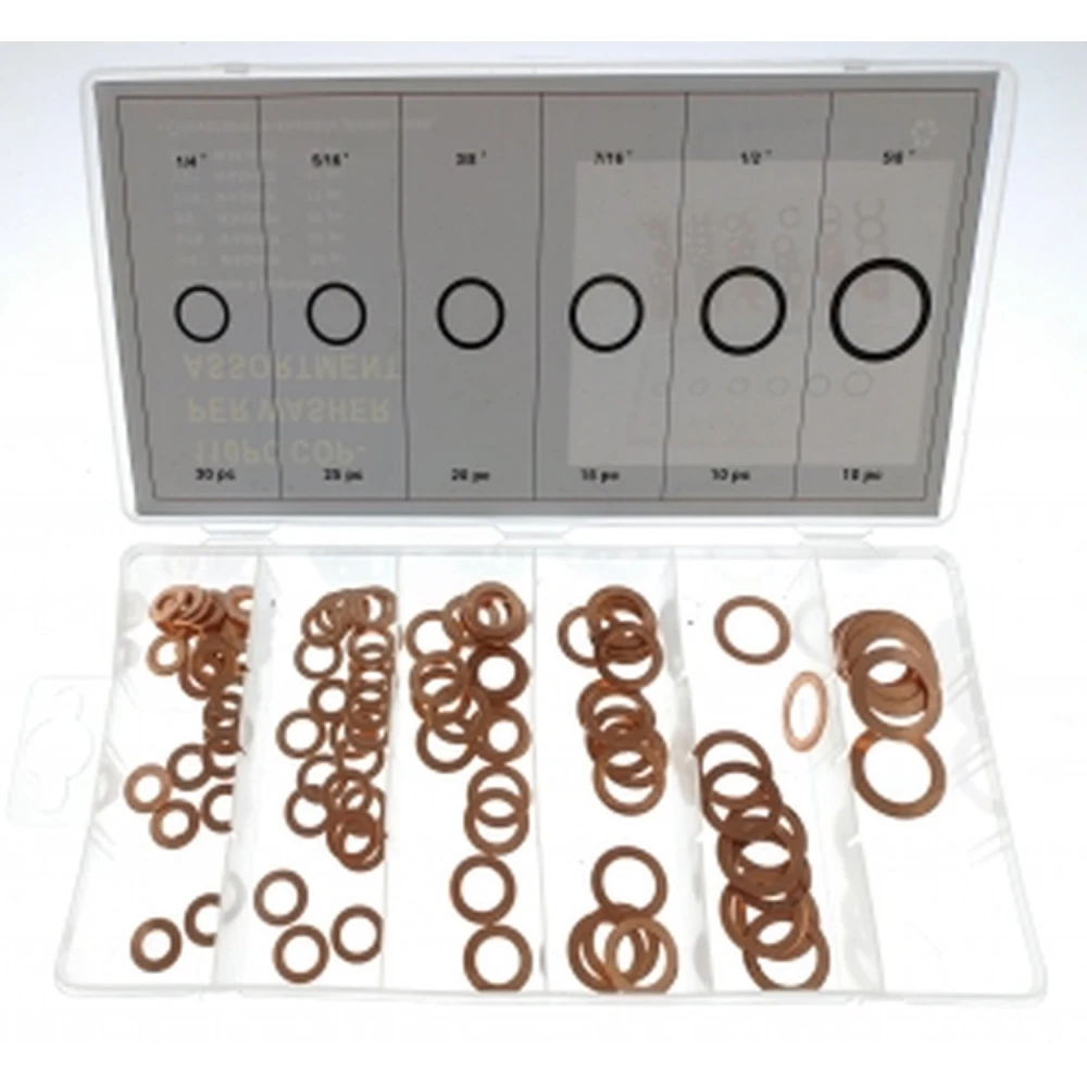 110 vara blīvju komplekts dažādiem izmēriem remontam un auto