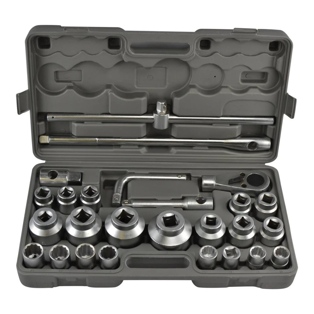 26 daļu 3/4 instrumentu komplekts kravas auto un traktoriem TSX TOOL