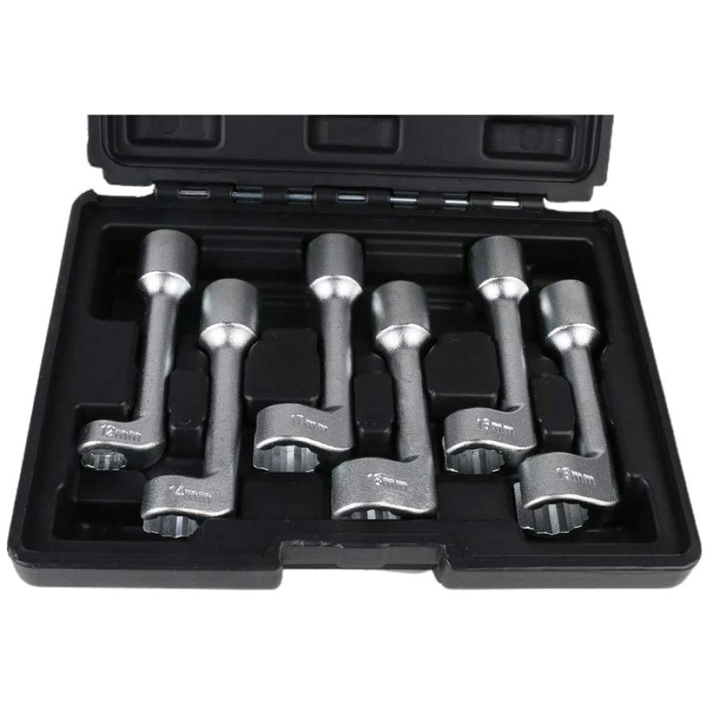 Llaves de vaso abiertas para inyectores de combustible 12-19 mm de la marca TSX TOOL