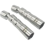 2 magnētisku, elastīgu sveces uzgriežņu atslēgu komplekts 14 mm un 16 mm TSX TOOL