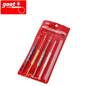 GOOT CD-10 plastmasas regulēšanas instrumentu komplekts 5 gab. precīzai un drošai regulēšanai