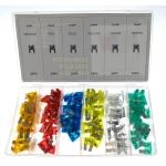Kit completo de fusibles eléctricos para automoción en caja plástica