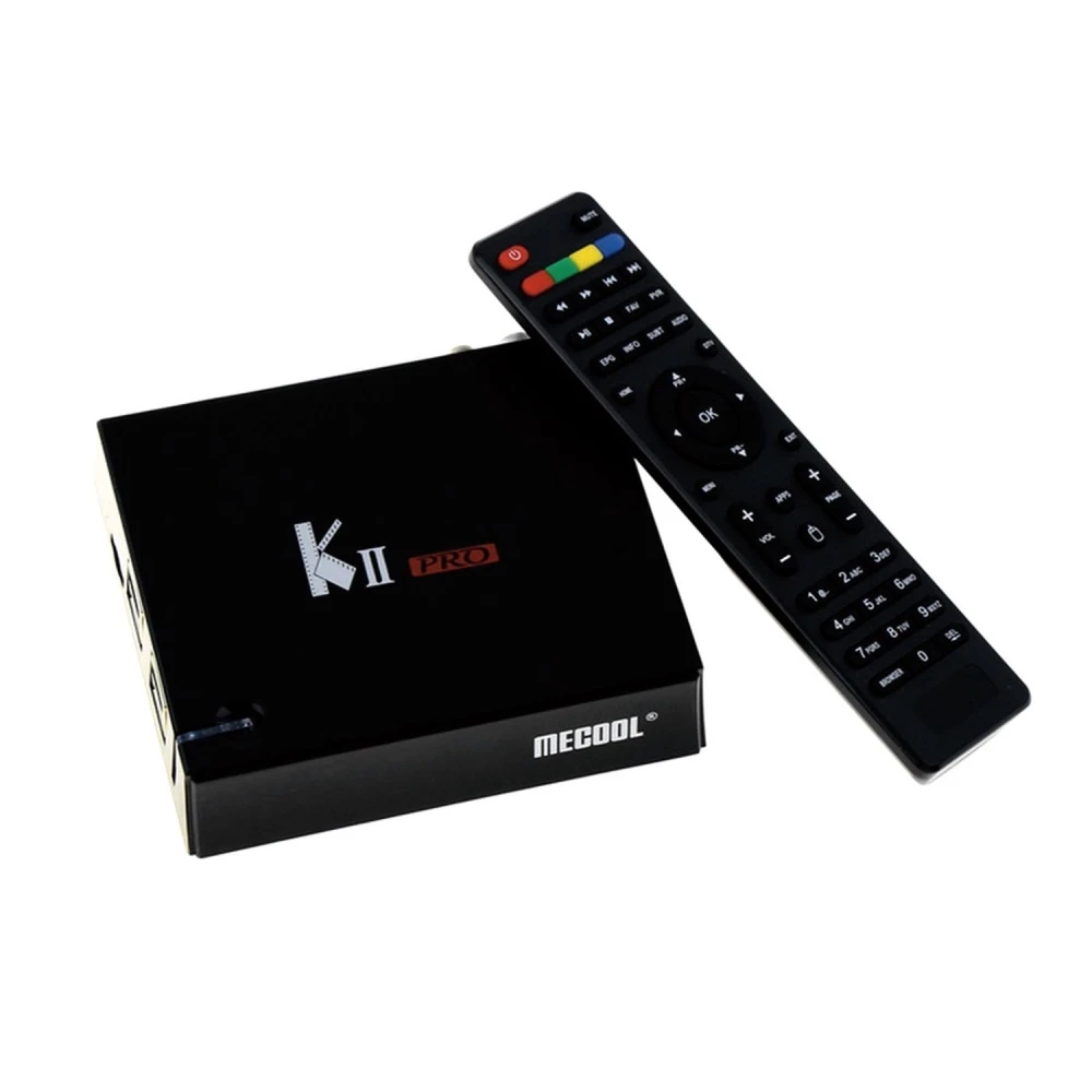 Kii Pro dubultais DVB-S2 DVB-T2 Android TV Box 2GB/16GB 4K