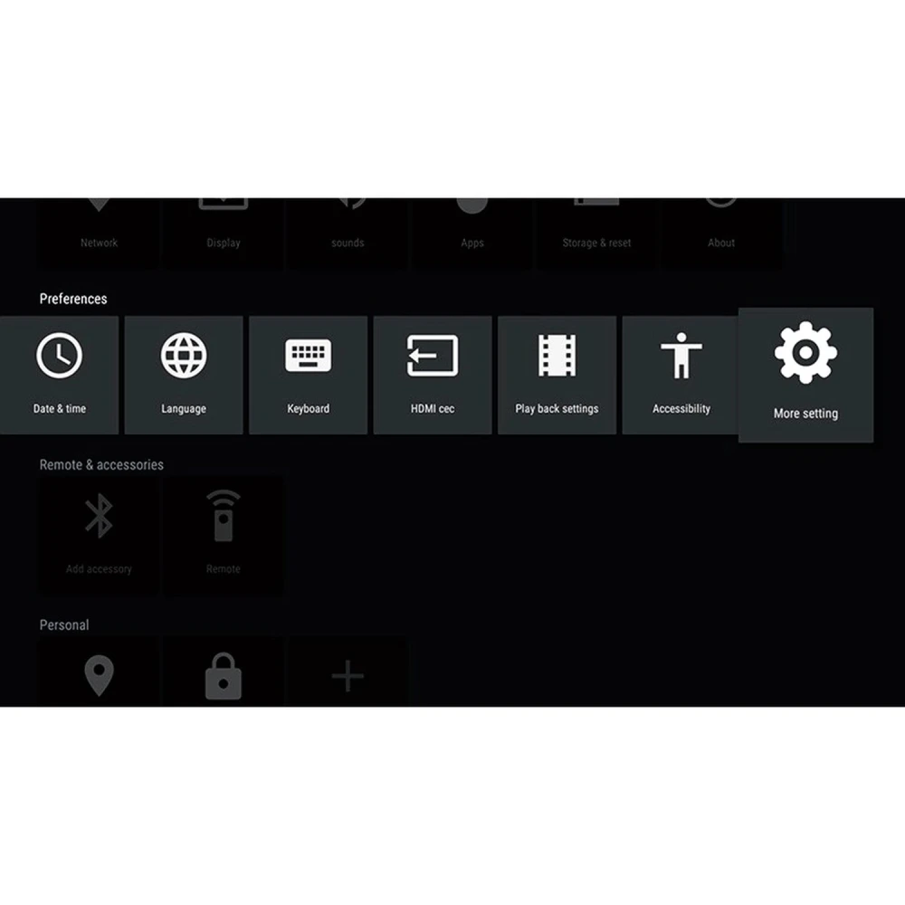 Kii Pro dubultais DVB-S2 DVB-T2 Android TV Box 2GB/16GB 4K