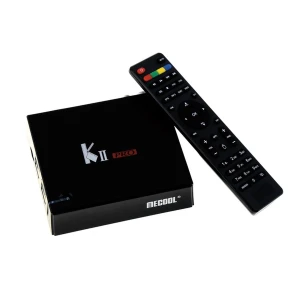 Kii Pro dubultais DVB-S2 DVB-T2 Android TV Box 2GB/16GB 4K
