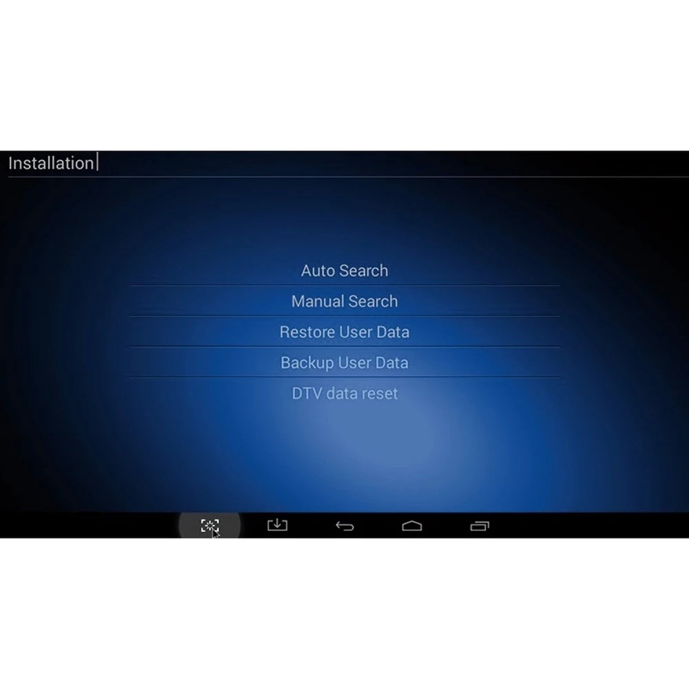 Kii Pro dubultais DVB-S2 DVB-T2 Android TV Box 2GB/16GB 4K