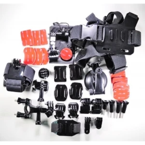 GoPro Hero aksesuāru komplekts 33 gab. HERO3+, HERO3, HERO2, HERO4 un SJ4000