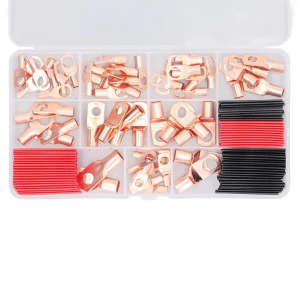 120 vara kabeļa uzgaļu un termo saraušanās uzmavu komplekts drošiem savienojumiem