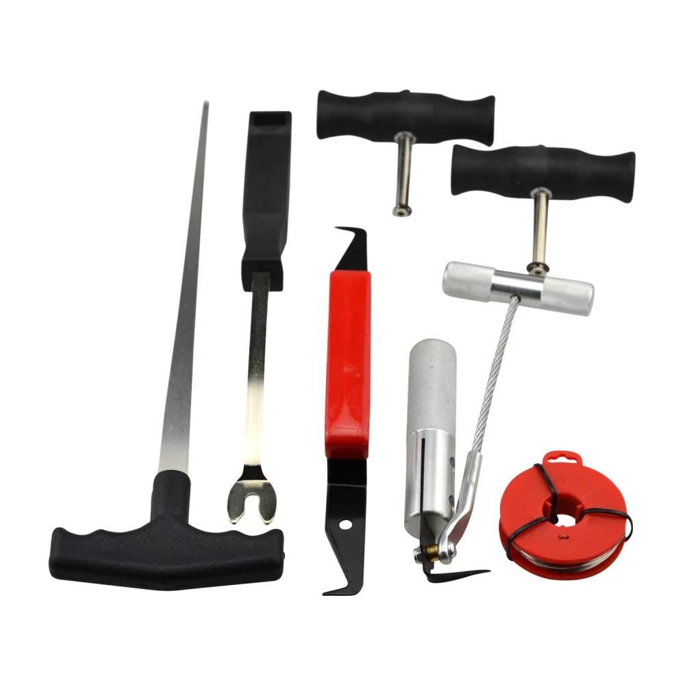 7 daļu vējstikla noņemšanas instrumentu komplekts TSX TOOL