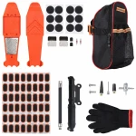 Motocikla Velosipēda Riepu Caurduršanas Remonta Komplekts 81 Gab. Tubeless Spraudņi Dūriens