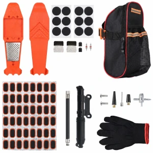 TSX TOOL Motocikla Velosipēda Riepu Caurduršanas Remonta Komplekts 81 Gab. Tubeless Spraudņi Dūriens